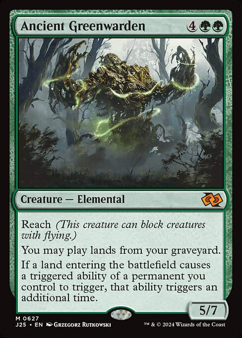 Ancient Greenwarden (J25) (627)