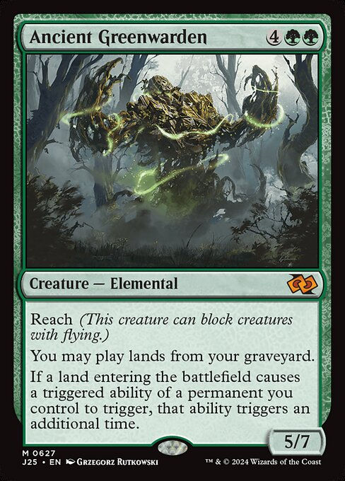 Ancient Greenwarden (J25) (627)