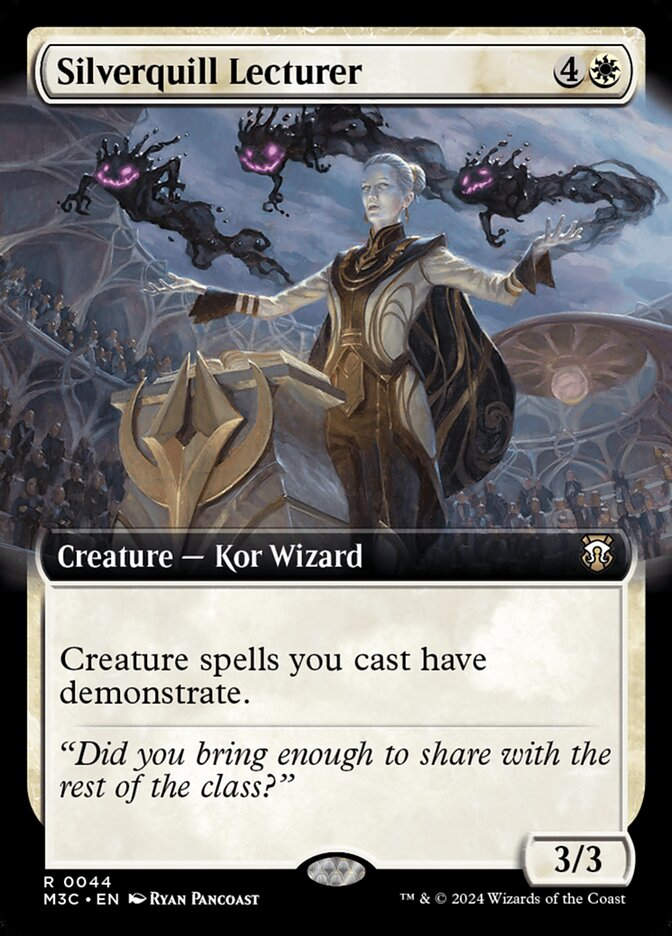 Silverquill Lecturer (m3c) (44) / Extended Art