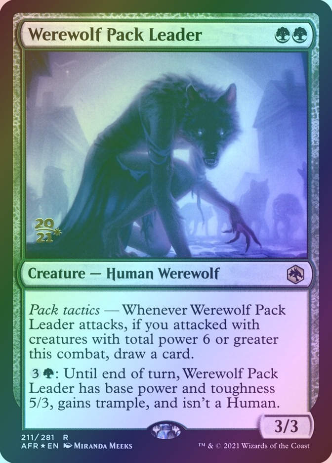 Werewolf Pack Leader (PAFR) (211s) / Foil