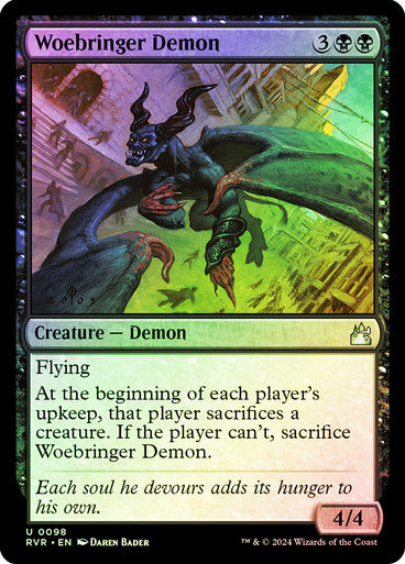 Woebringer Demon (rvr) (98) / Foil
