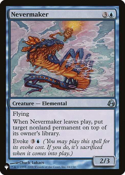 Nevermaker (PLST) (MOR-44)