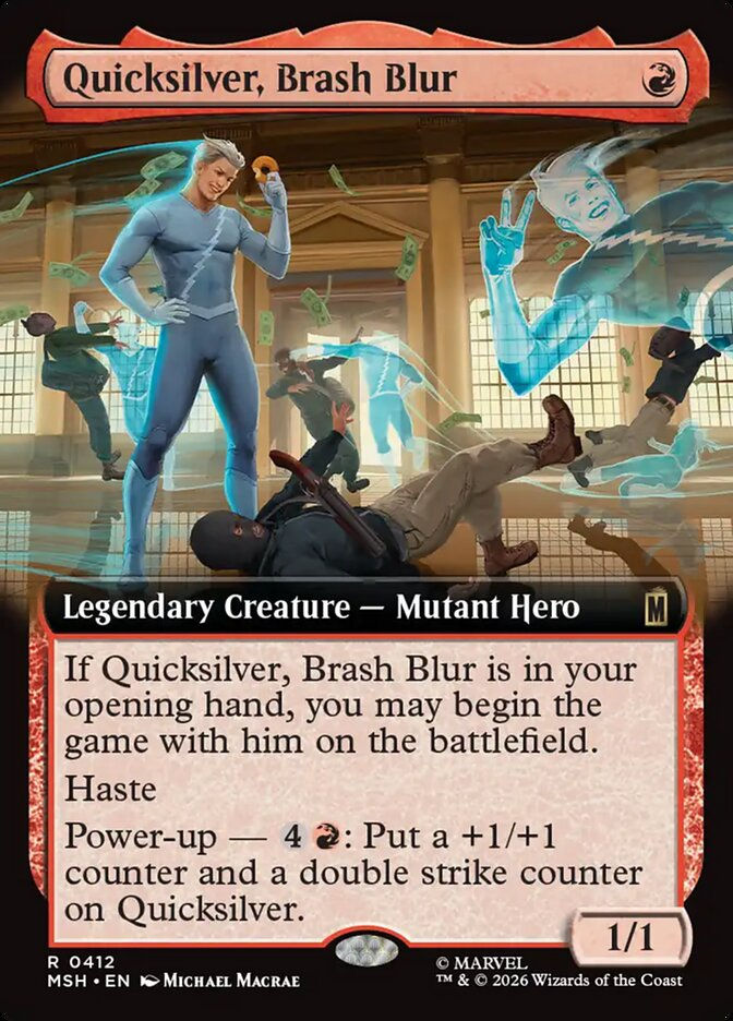 Quicksilver, Brash Blur (MSH) (412) / Extended Art