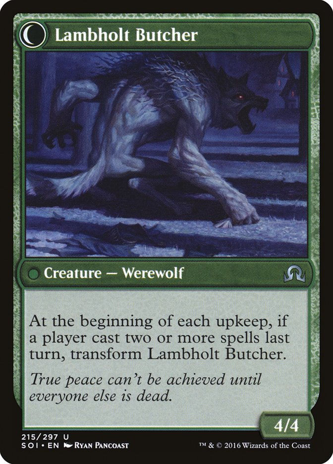Lambholt Pacifist // Lambholt Butcher (SOI) (215) — cara 2 de 2