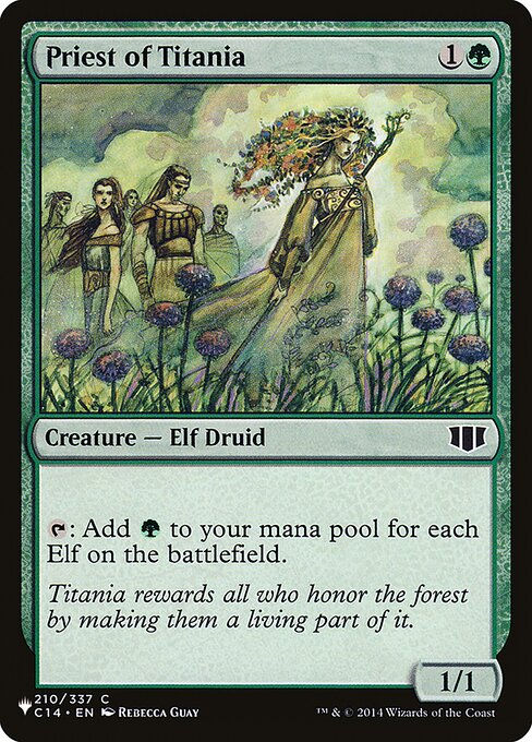 Priest of Titania (PLST) (C14-210)