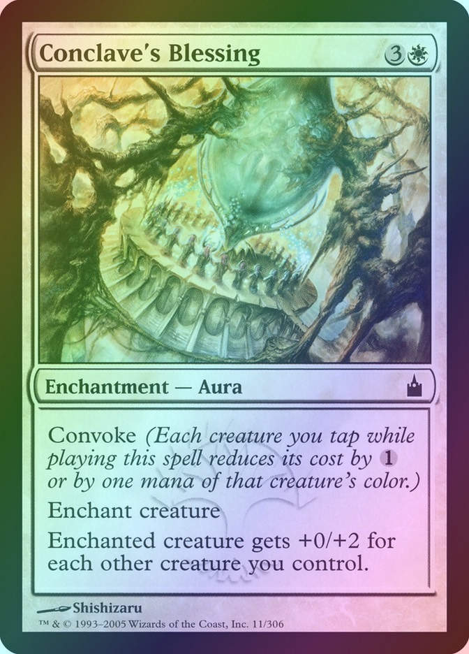 Conclave's Blessing (RAV) (11) / Foil