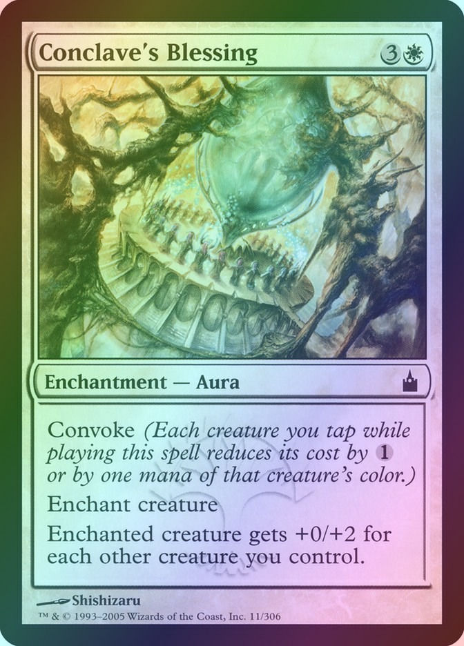 Conclave's Blessing (RAV) (11) / Foil