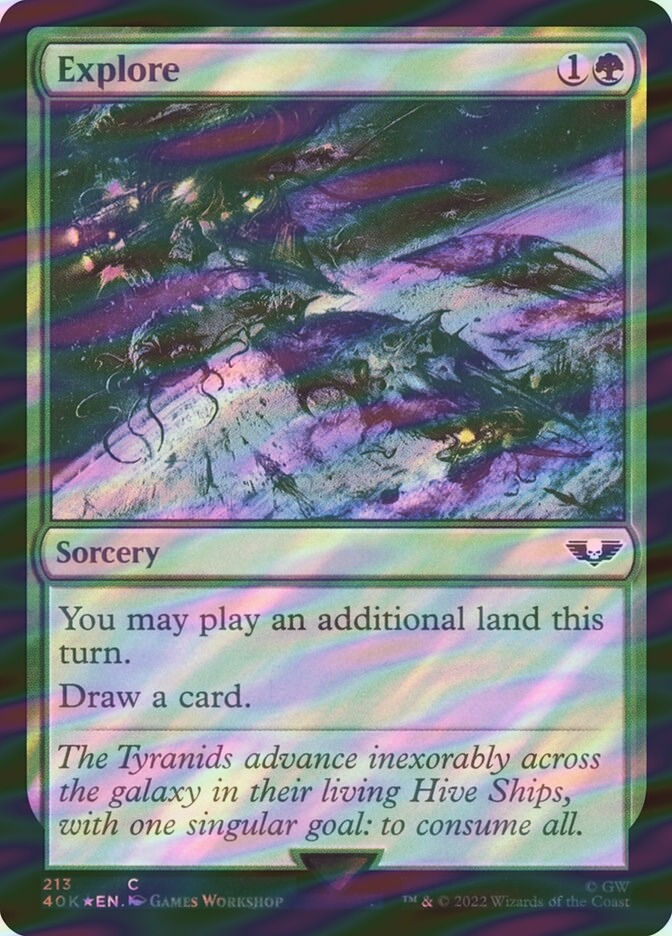 Explore (40K) (213★) / Surge Foil