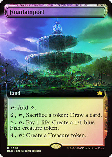 Fountainport (blb) (368) / Extended Art Foil