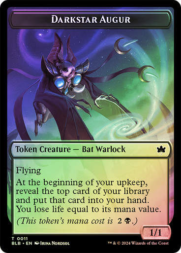 Darkstar Augur (tblb) (11) // Squirrel (tblb) (23)