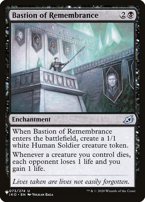 Bastion of Remembrance (PLST) (IKO-73)