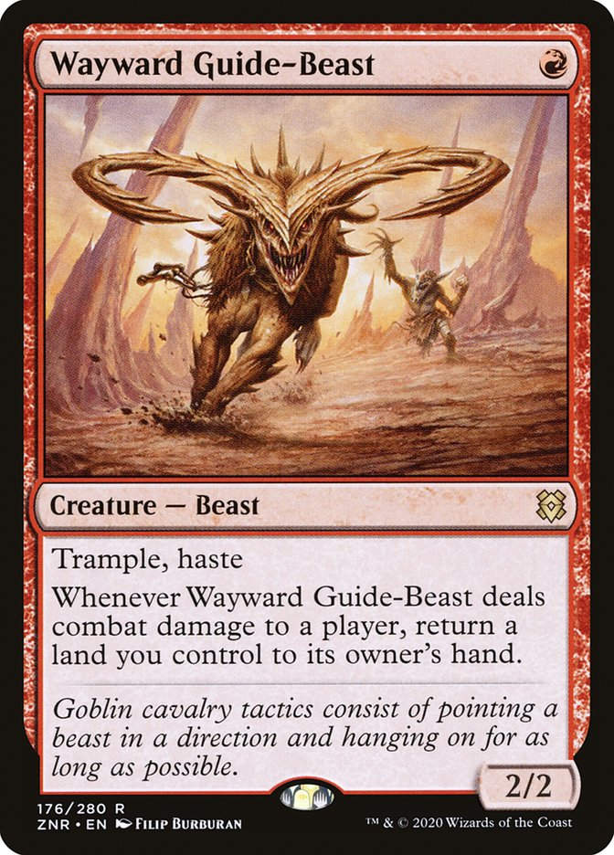 Wayward Guide-Beast (ZNR) (176)