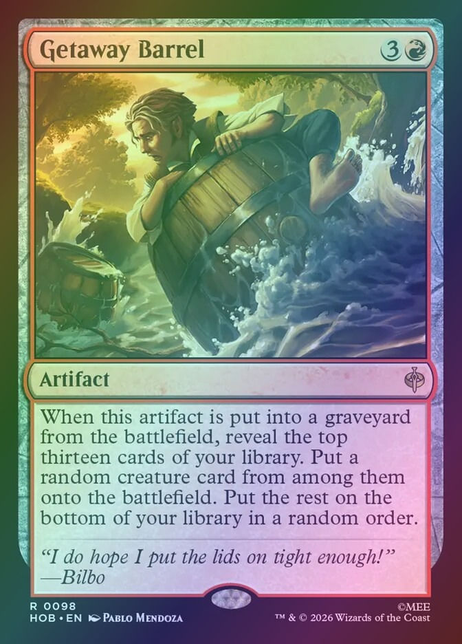 Getaway Barrel (HOB) (98) / Foil