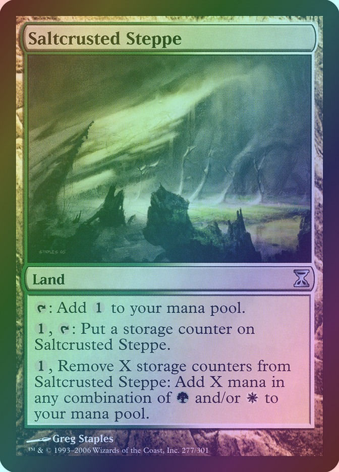 Saltcrusted Steppe (TSP) (277) / Foil