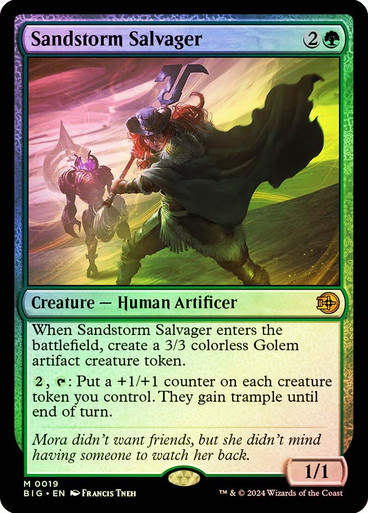 Sandstorm Salvager (BIG) (19) / Foil