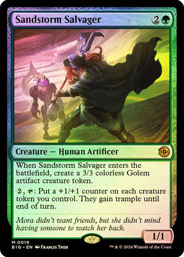 Sandstorm Salvager (BIG) (19) / Foil