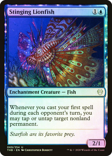 Stinging Lionfish (THB) (69) / Foil