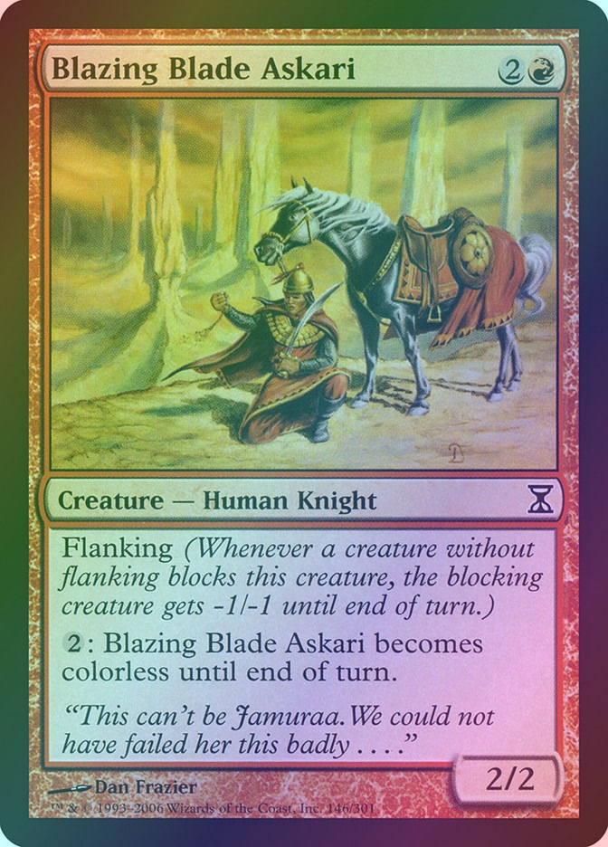 Blazing Blade Askari (TSP) (146) / Foil