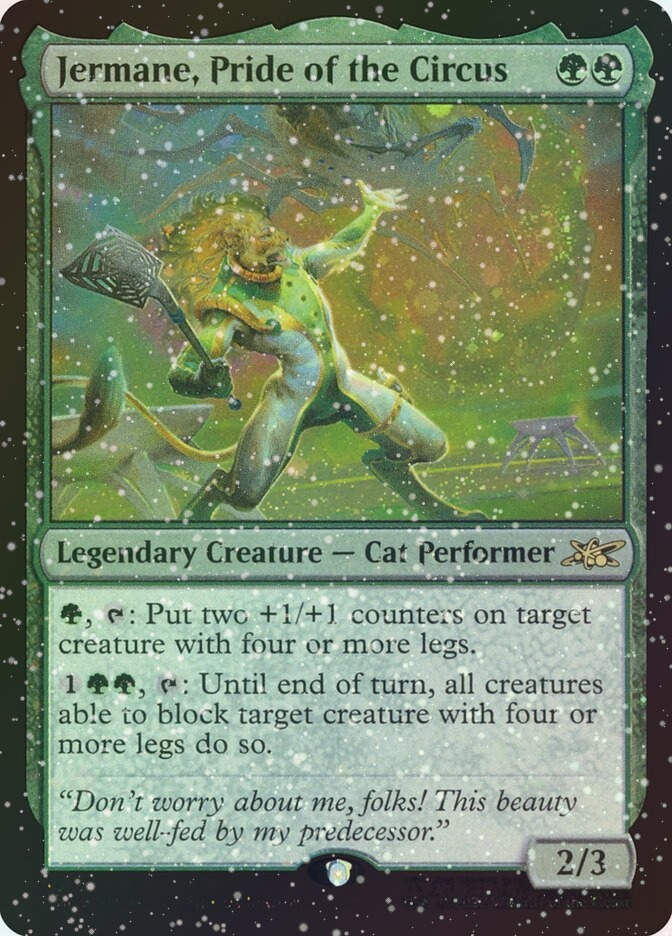 Jermane, Pride of the Circus (UNF) (430) / Galaxy Foil