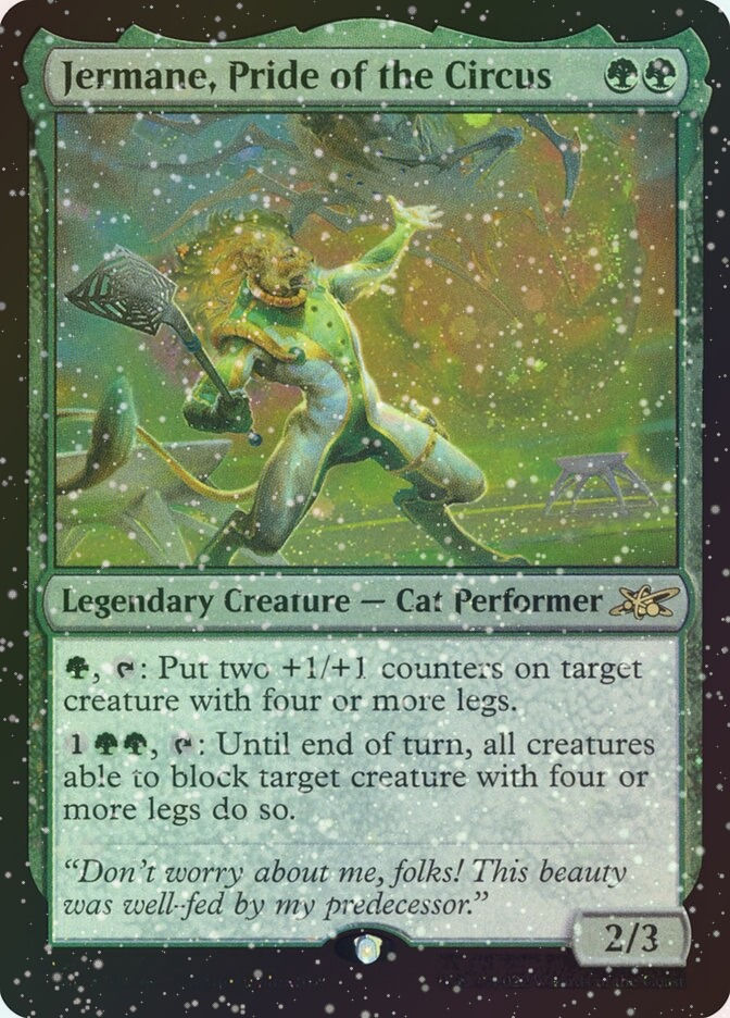 Jermane, Pride of the Circus (UNF) (430) / Galaxy Foil