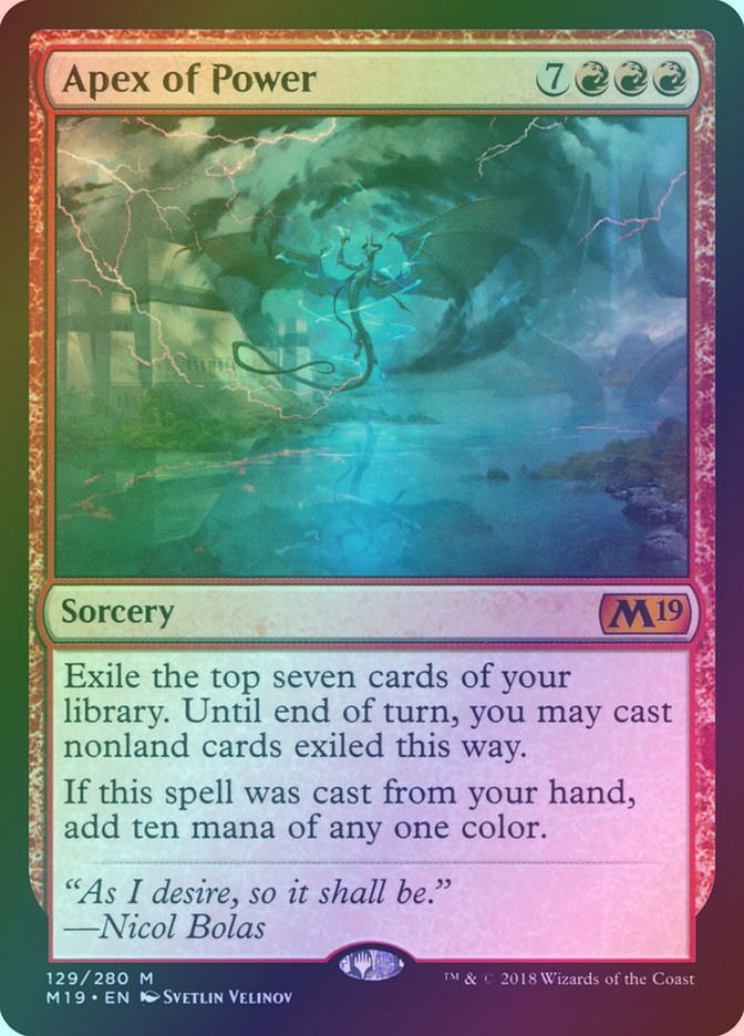 Apex of Power (M19) (129) / Foil