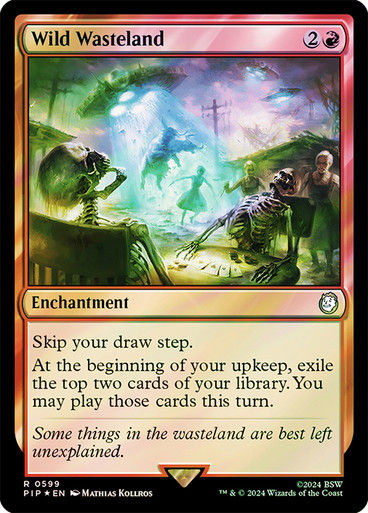 Wild Wasteland (pip) (599) / Surge Foil