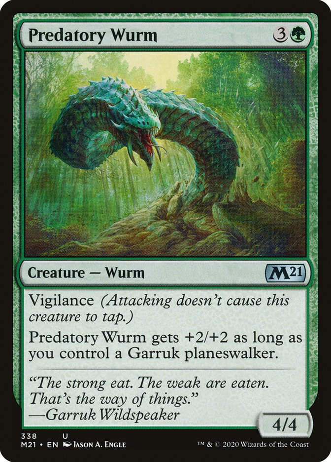 Predatory Wurm (M21) (338)