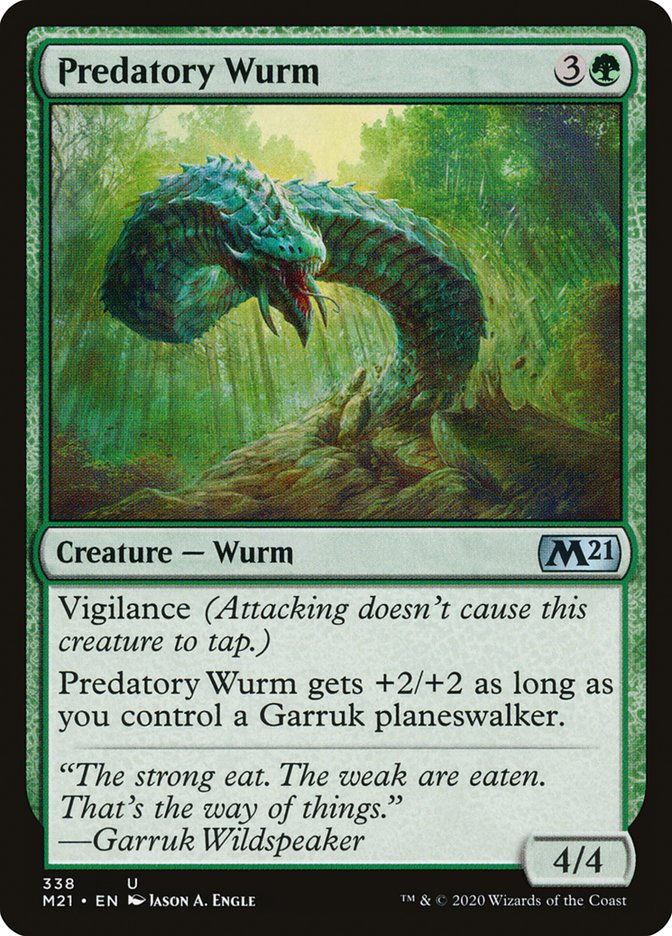 Predatory Wurm (M21) (338)