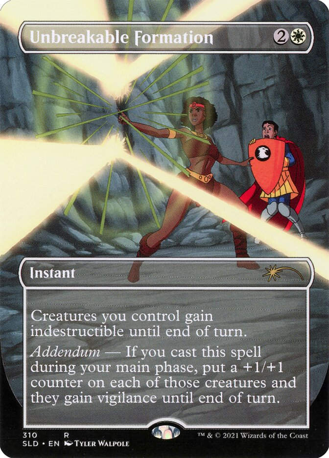Unbreakable Formation (SLD) (310) / Borderless