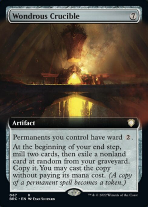 Wondrous Crucible (BRC) / Extended Art