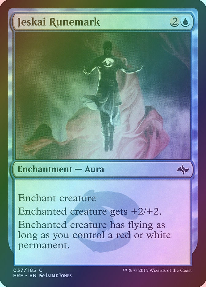 Jeskai Runemark (FRF) (37) / Foil