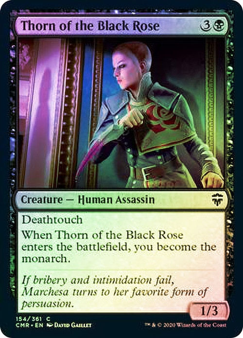 Thorn of the Black Rose (CMR) / Foil