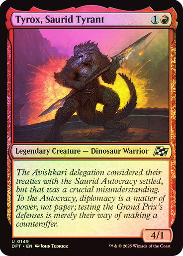 Tyrox, Saurid Tyrant (DFT) (149) / Foil