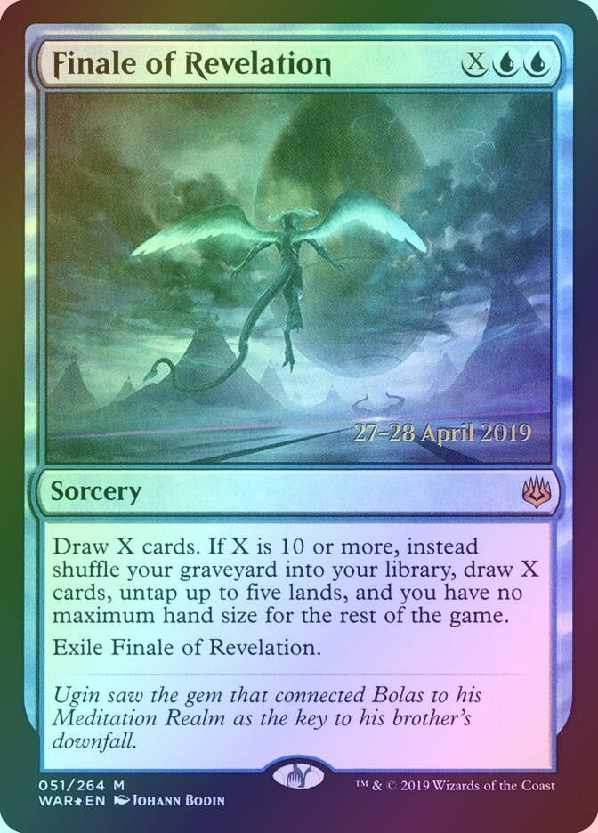Finale of Revelation (PWAR) (51s) / Foil