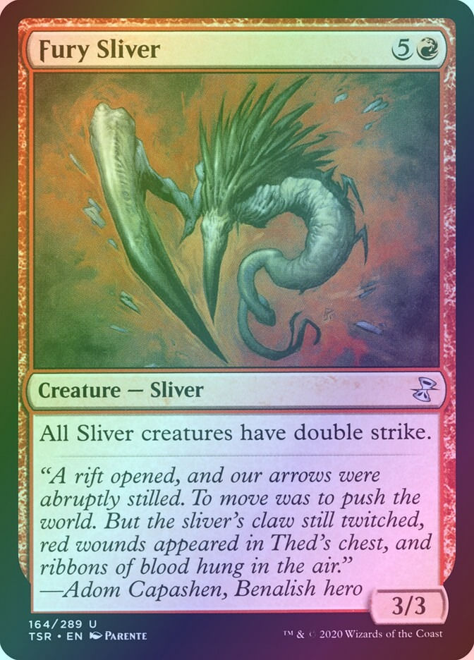 Fury Sliver (TSR) (164) / Foil