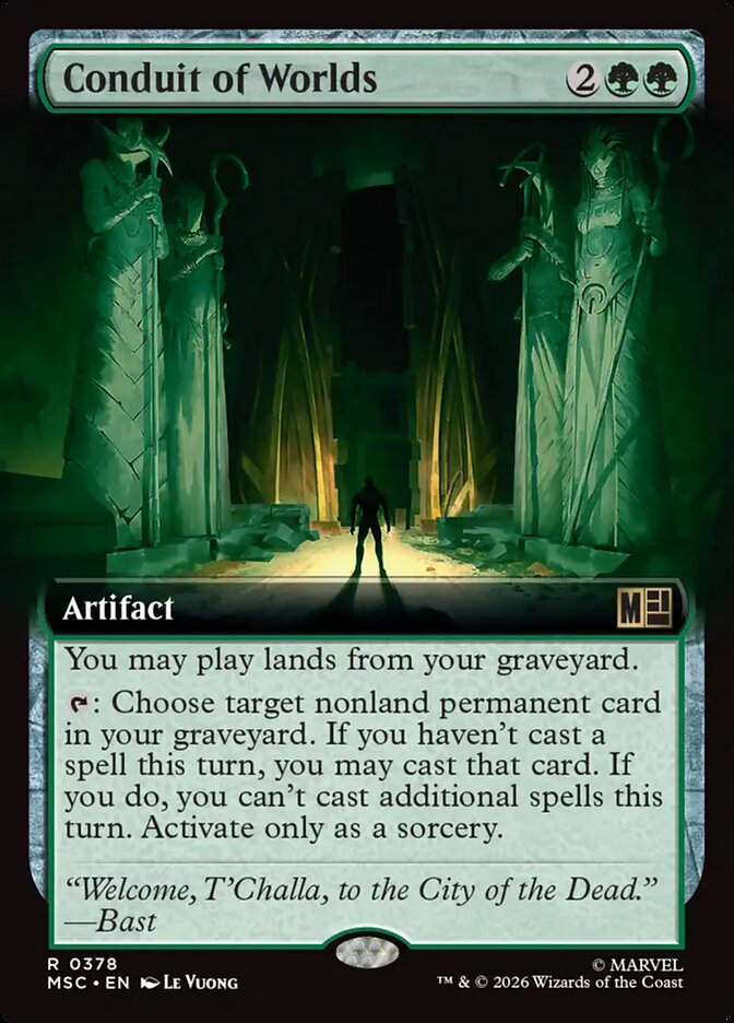 Conduit of Worlds (MSC) (378) / Extended Art