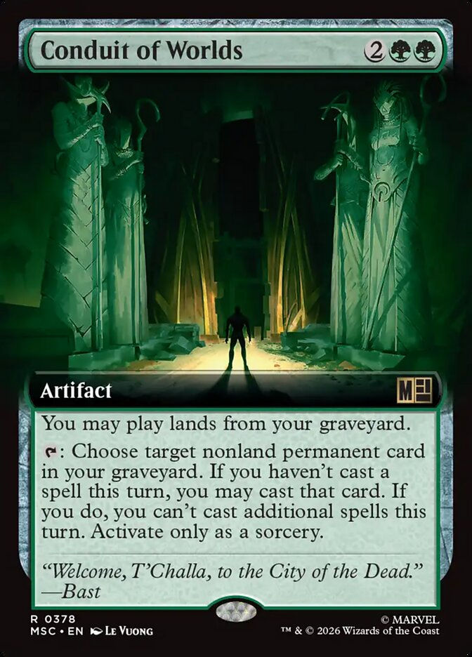 Conduit of Worlds (MSC) (378) / Extended Art