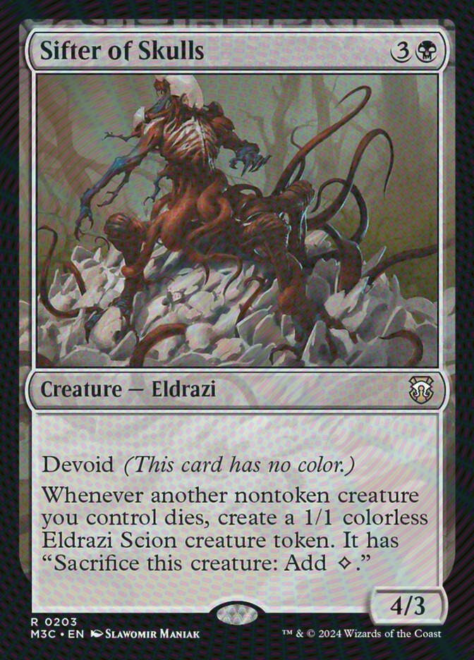 Sifter of Skulls (M3C) (203) / Ripple Foil