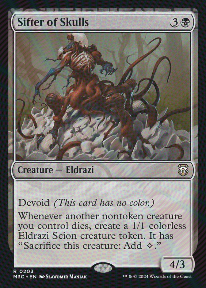 Sifter of Skulls (M3C) (203) / Ripple Foil