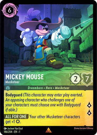 Mickey Mouse - Musketeer (LOR_TFC) / Foil