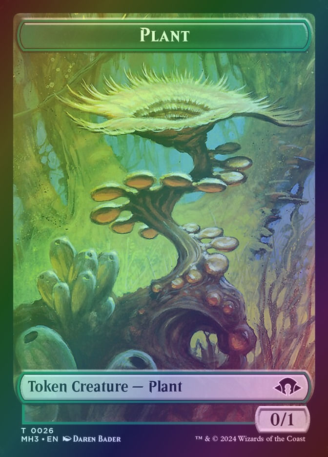 Plant // Phyrexian Germ (TMH3) (26 // 16) / Foil — cara 1 de 2