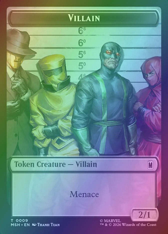 Villain // Soldier (TMSH) (9 // 3) / Foil — cara 1 de 2