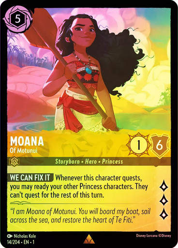 Moana - Of Motunui (LOR_TFC) / Foil