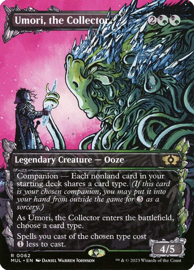 Umori, the Collector (MUL) (62) / Borderless / Showcase