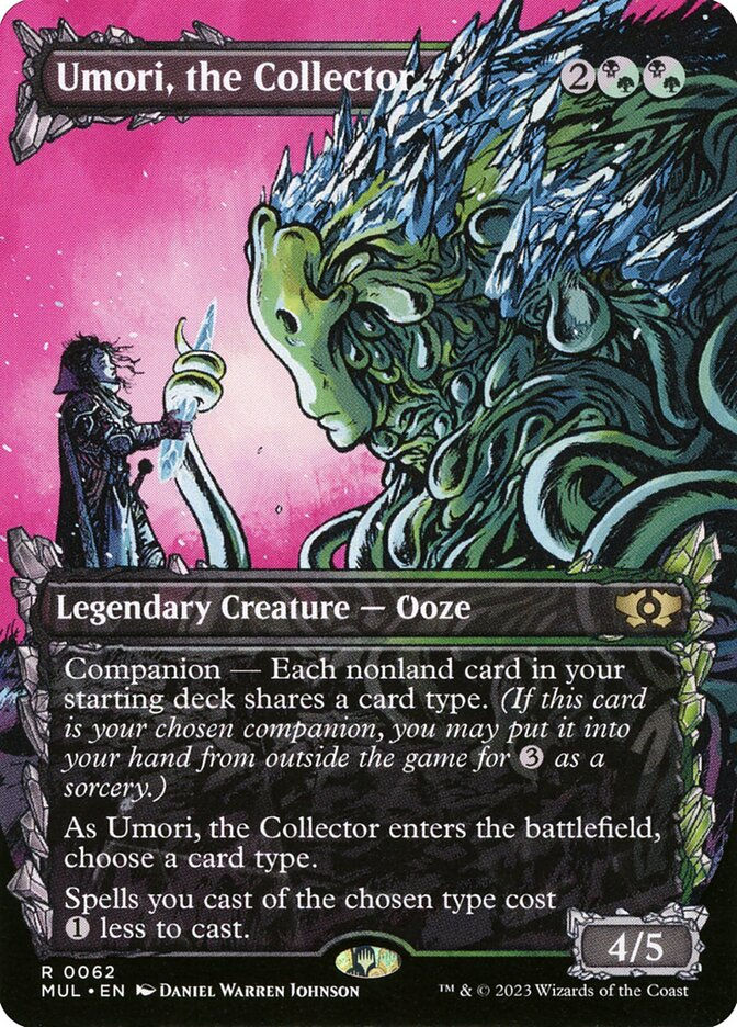 Umori, the Collector (MUL) (62) / Borderless / Showcase