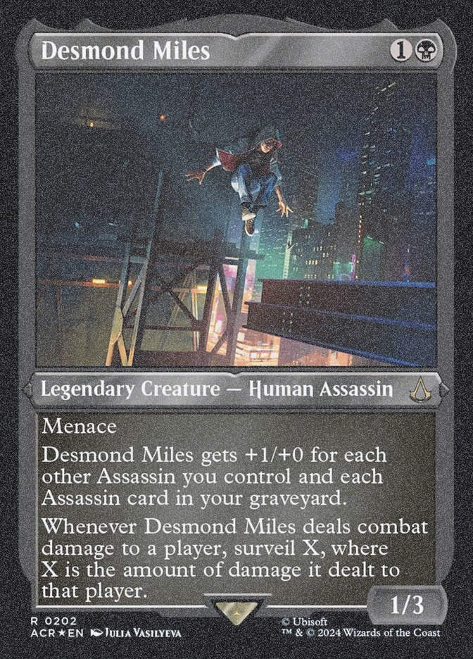 Desmond Miles (ACR) (202) / Foil Etched