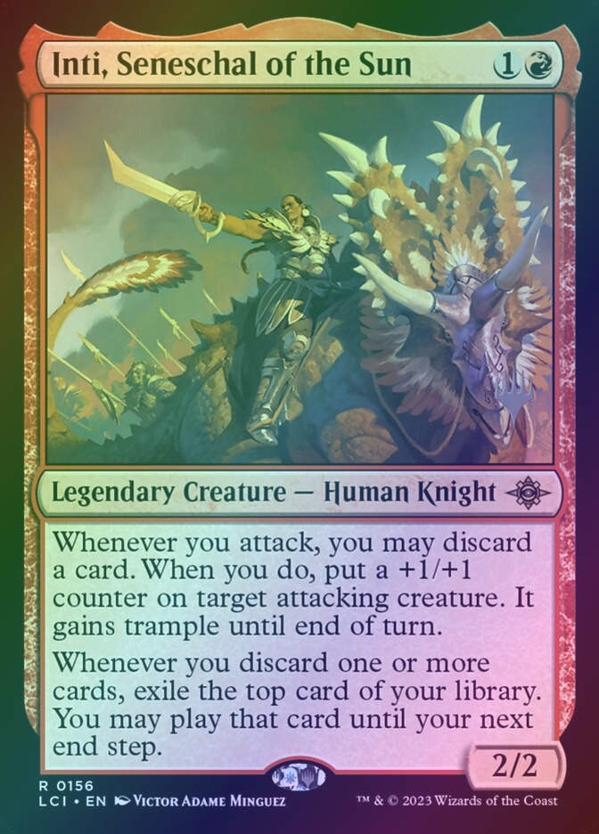 Inti, Seneschal of the Sun (PLCI) (156p) / Foil