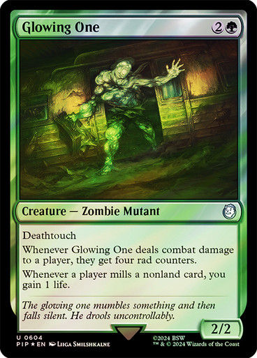Glowing One (pip) (604) / Surge Foil