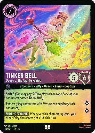 Tinker Bell - Queen of the Azurite Fairies (LOR_AZU) / Foil