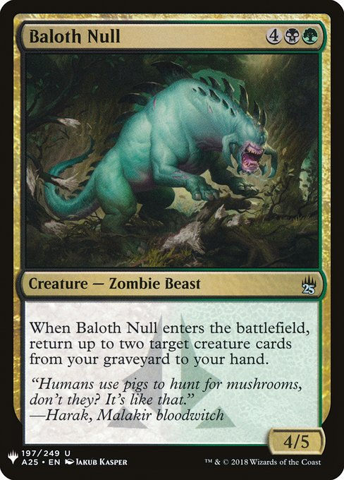 Baloth Null (PLST) (A25-197)